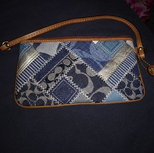 Coach designer Wristlet